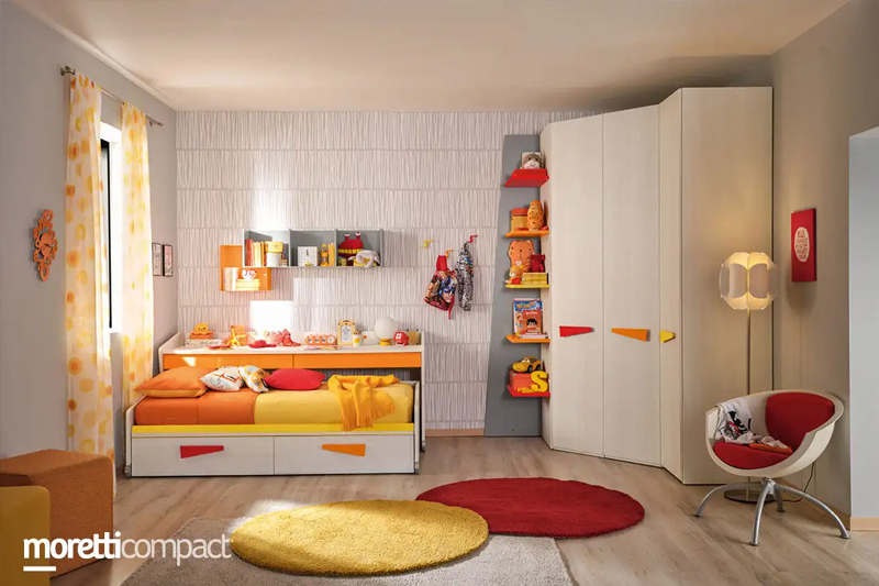 Camerette componibili per bambini